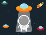 Astronaut gegen Aliens