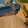 excavator driving challenge