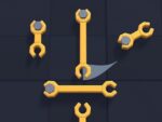 Schraubenschlüssel-Puzzle zum Entsperren